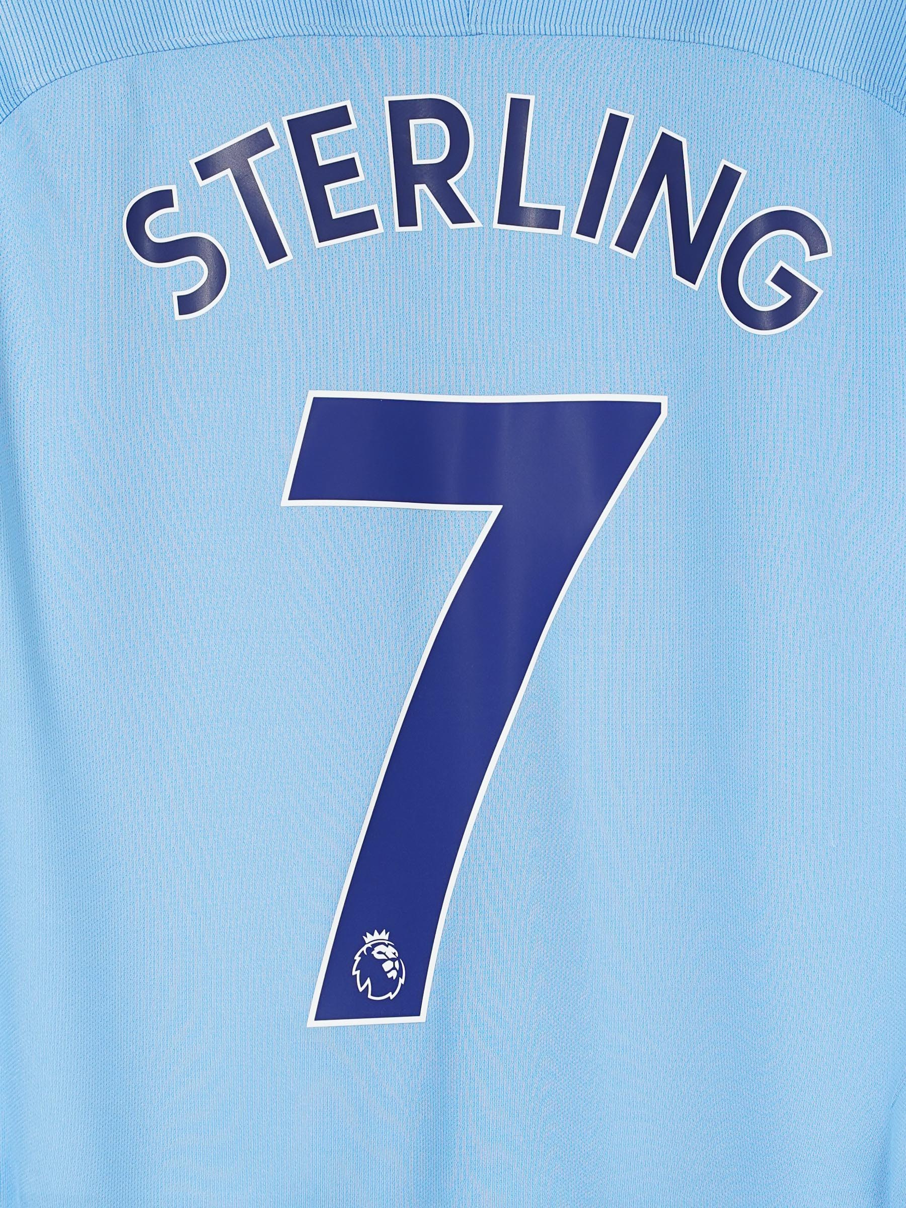 Manchester City Home Shirt 2017/18 Sterling #7 (L)