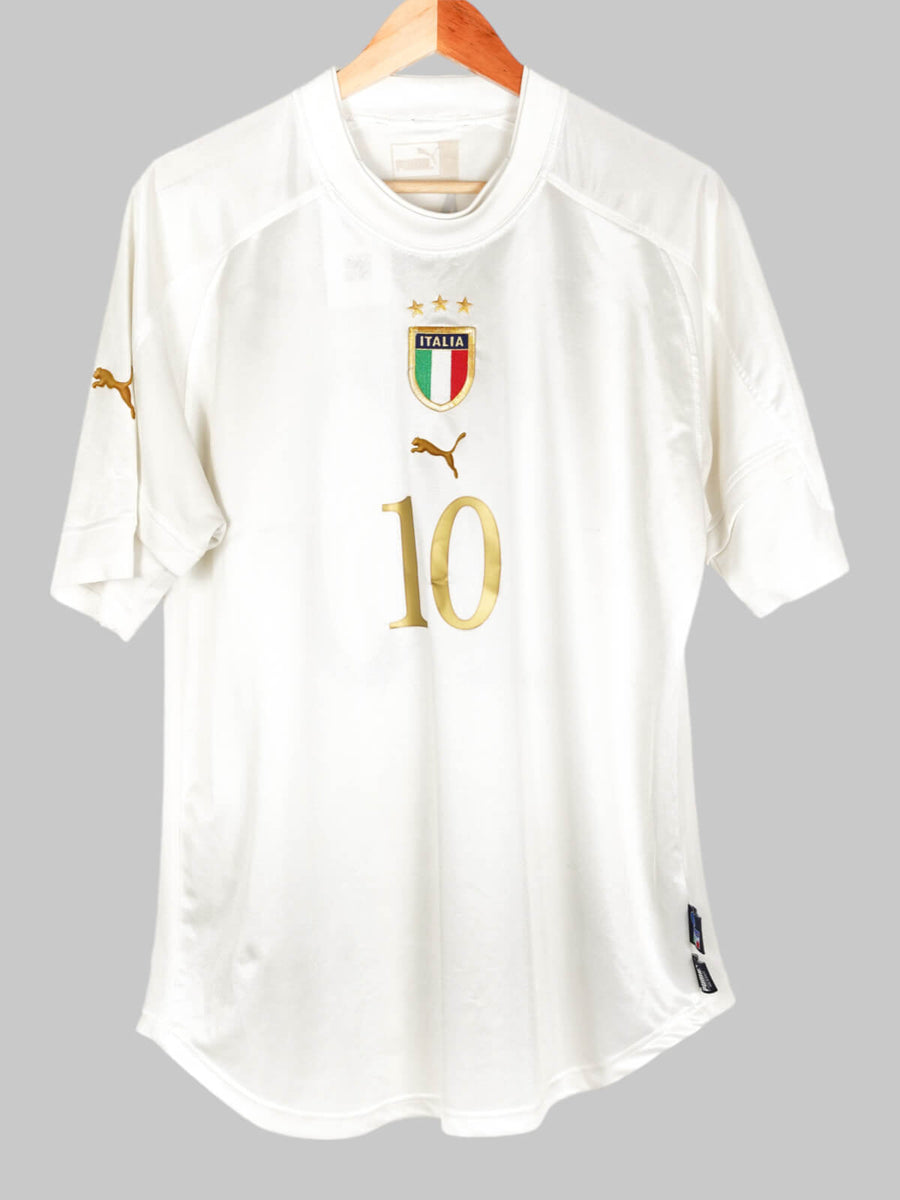 2004/06 Italy R.Baggio #10 Away Shirt (XL)