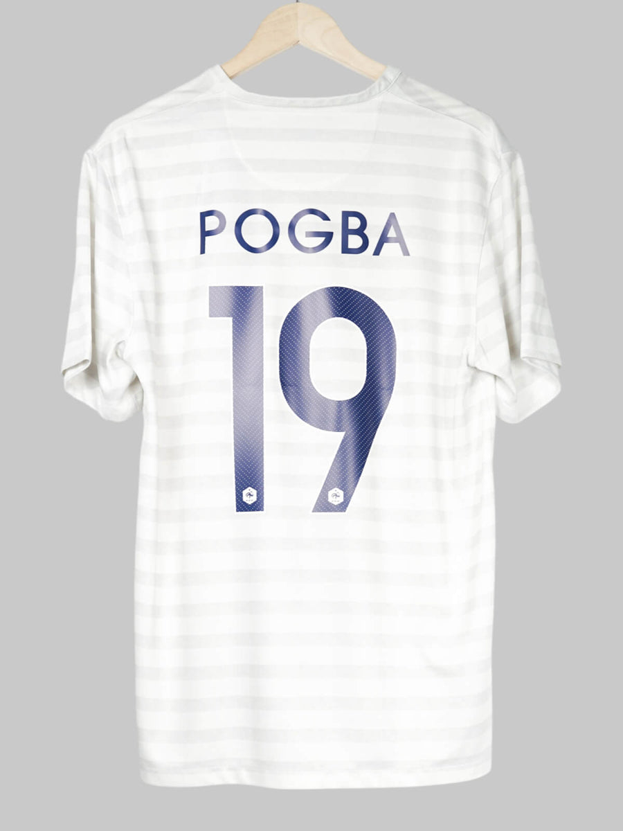 2014/15 France Pogba #19 Away Shirt (L)