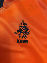 1998/99 Netherlands Bergkamp #8 Home Shirt (L)
