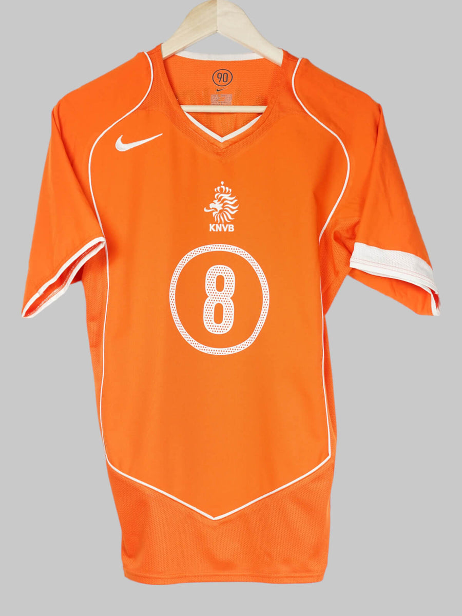 2004-6 Netherlands Davids #8 Home Shirt (S)