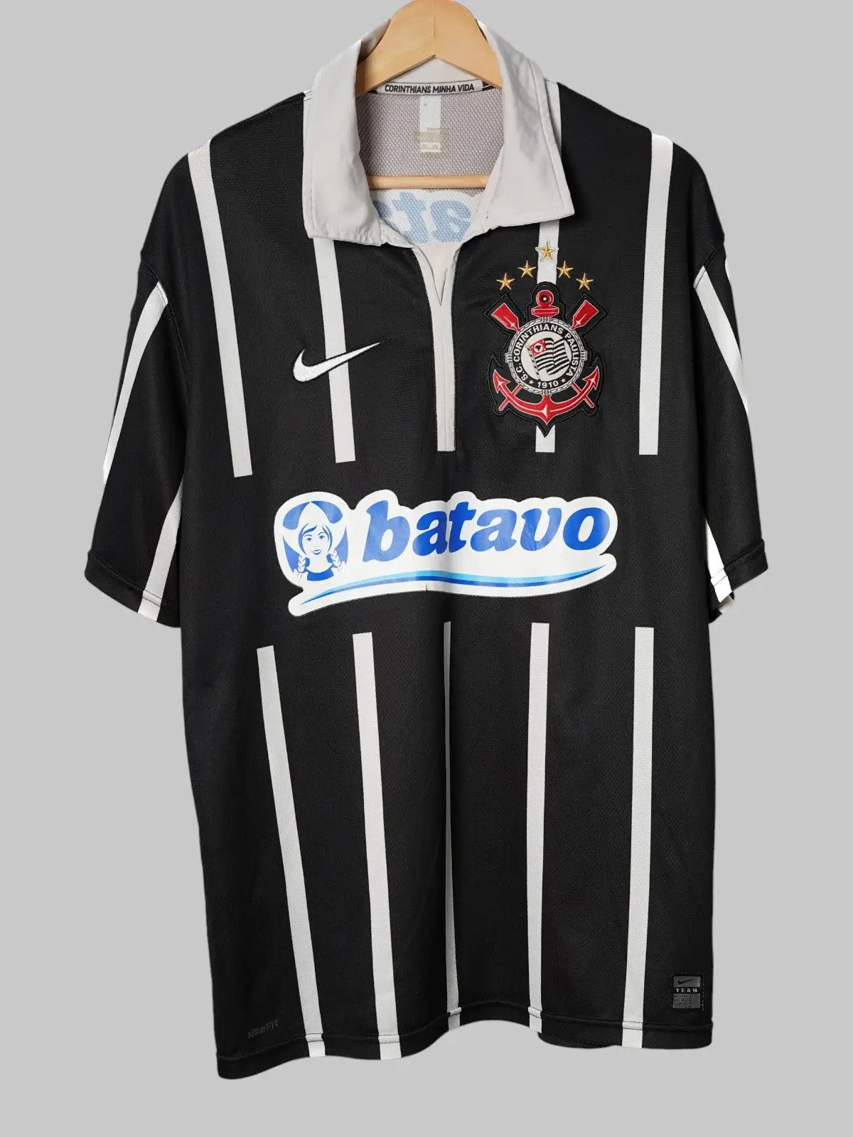 SC Corinthians Paulista Away Shirt 2009/10 Ronaldo 9 (XL)