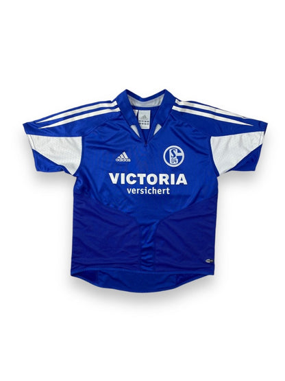 Schalke 04 Home Shirt 2005/06 - 8/10 - M kids