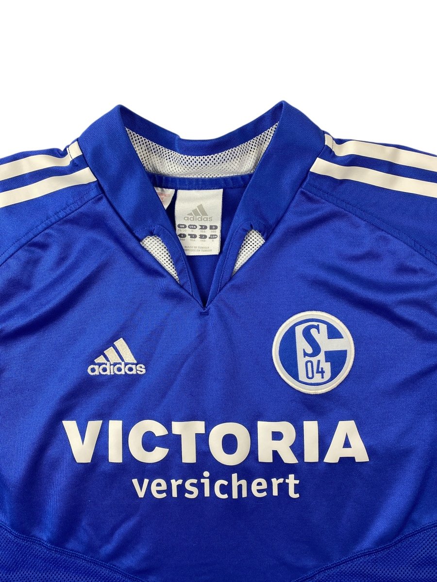 Schalke 04 Home Shirt 2005/06 - 8/10 - M kids