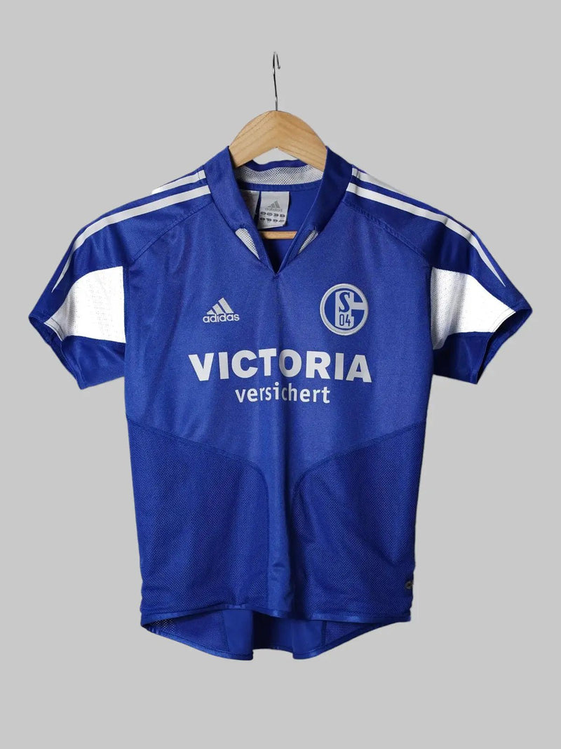 Schalke 04 Home Shirt 2005/06 (M kids)