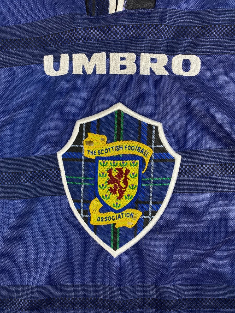 Scotland 1998/99 Home Shirt - 9/10 - M