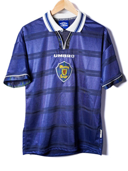 Scotland 1998/99 Home Shirt - 9/10 - M