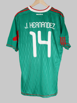 2010/11 Mexico J.Hernandez #14 Home Shirt (XL)
