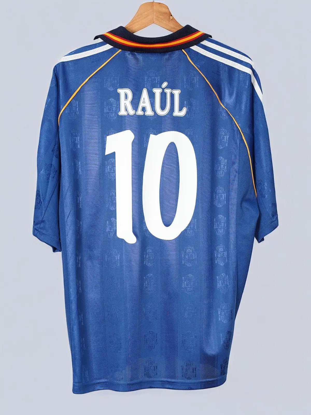 Spain Away Shirt 1999/00 Raul 10 (L)