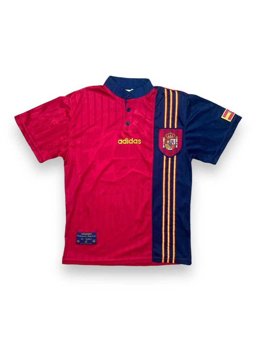 Spain Home Shirt 1996/97 - 9/10 - M