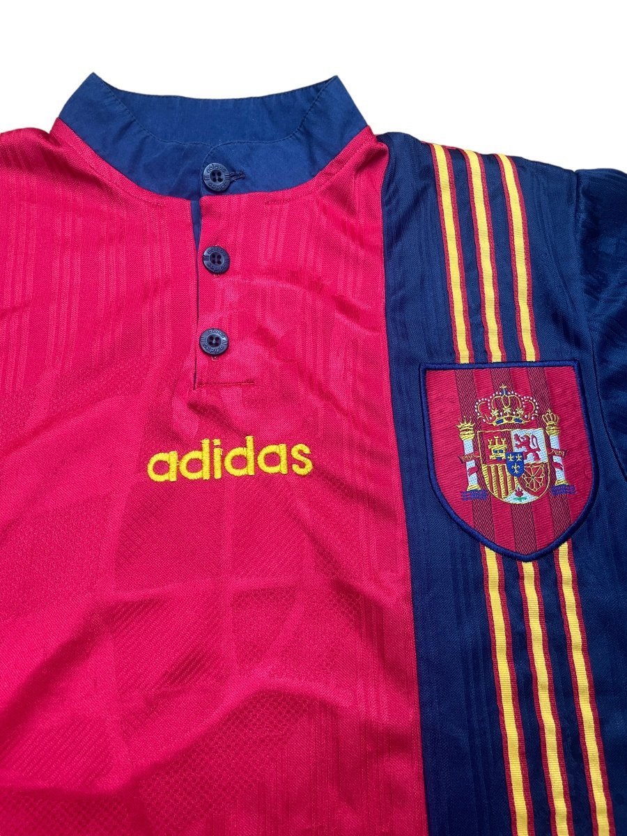 Spain Home Shirt 1996/97 - 9/10 - M