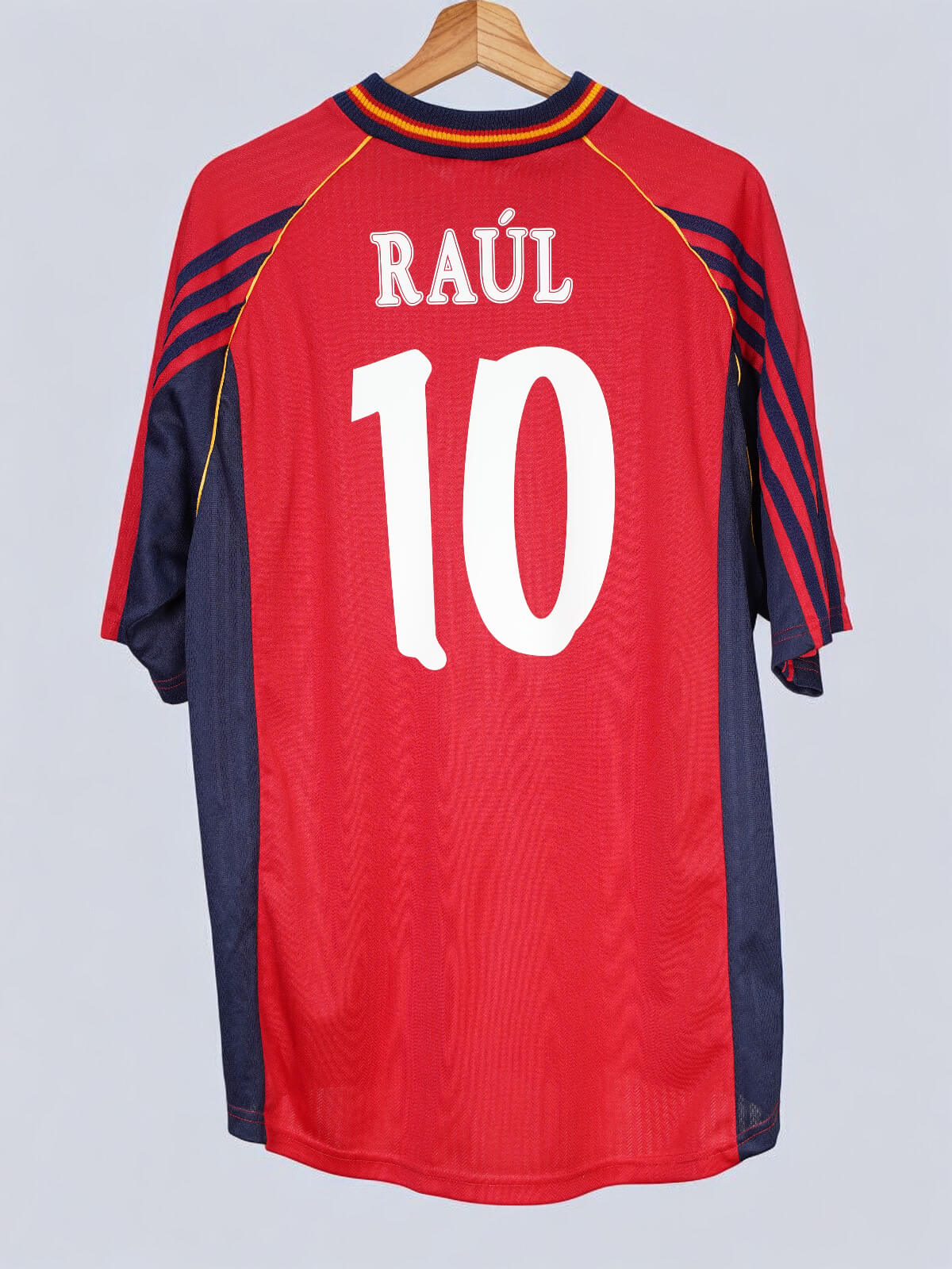 Spain Home Shirt 1998/99 Raul 10 (L)