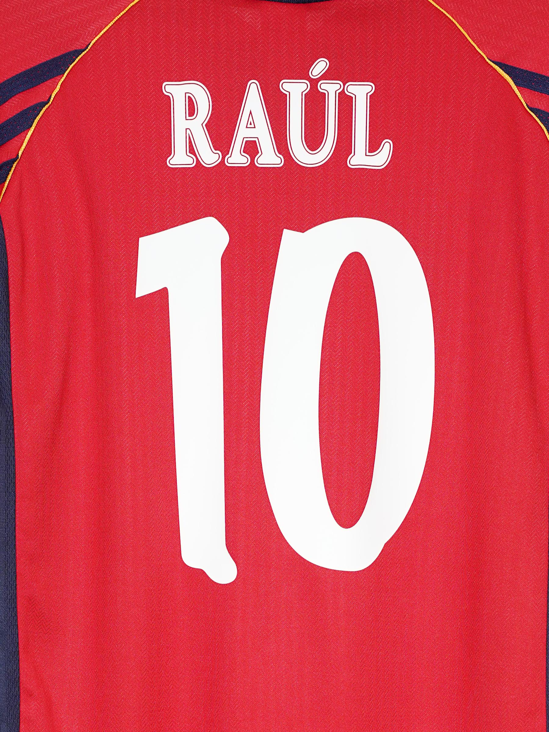 Spain Home Shirt 1998/99 Raul 10 (L)