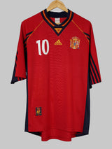 Spain Home Shirt 1998/99 Raul 10 (XL)