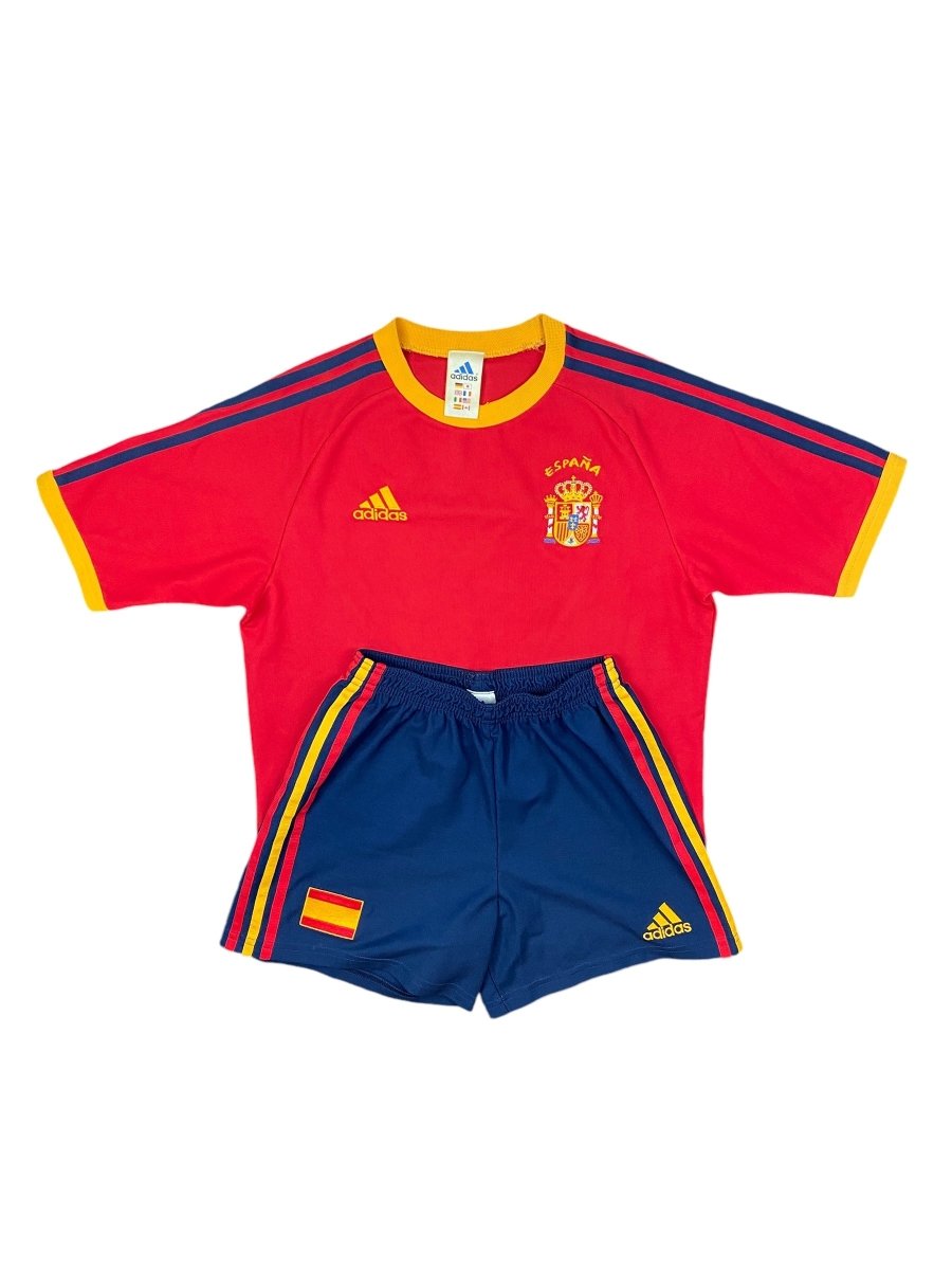 Spain Home Shirt 2002 - 9/10 - XL Kids