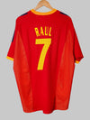 Spanien Startseite <tc>Trikot</tc> 2002/4 Raul #7 (XL)