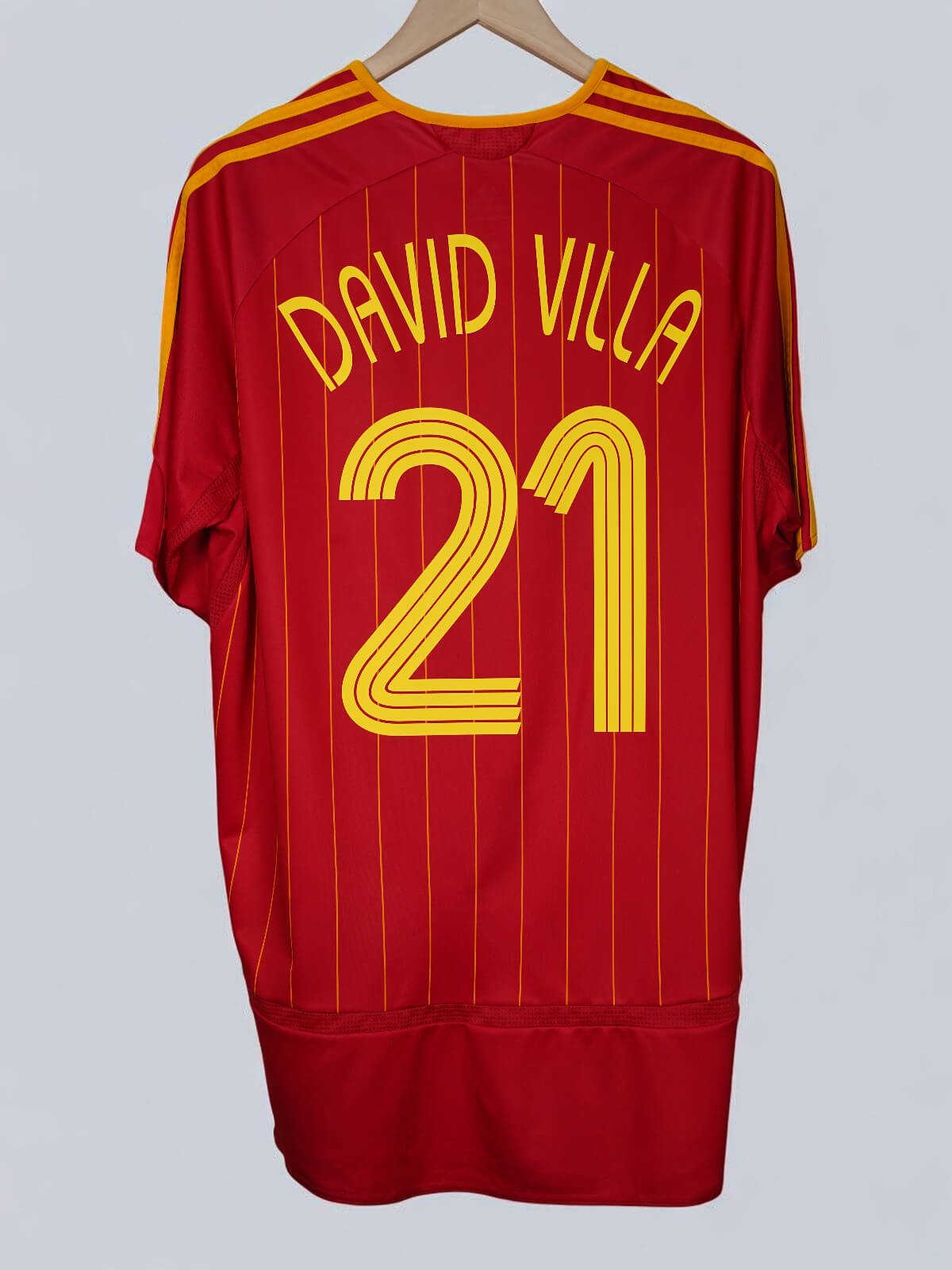 Spain Home Shirt 2006/7 David Villa 21 (XL)