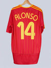 Spain Home Shirt 2006/8 Alonso #14 (L)