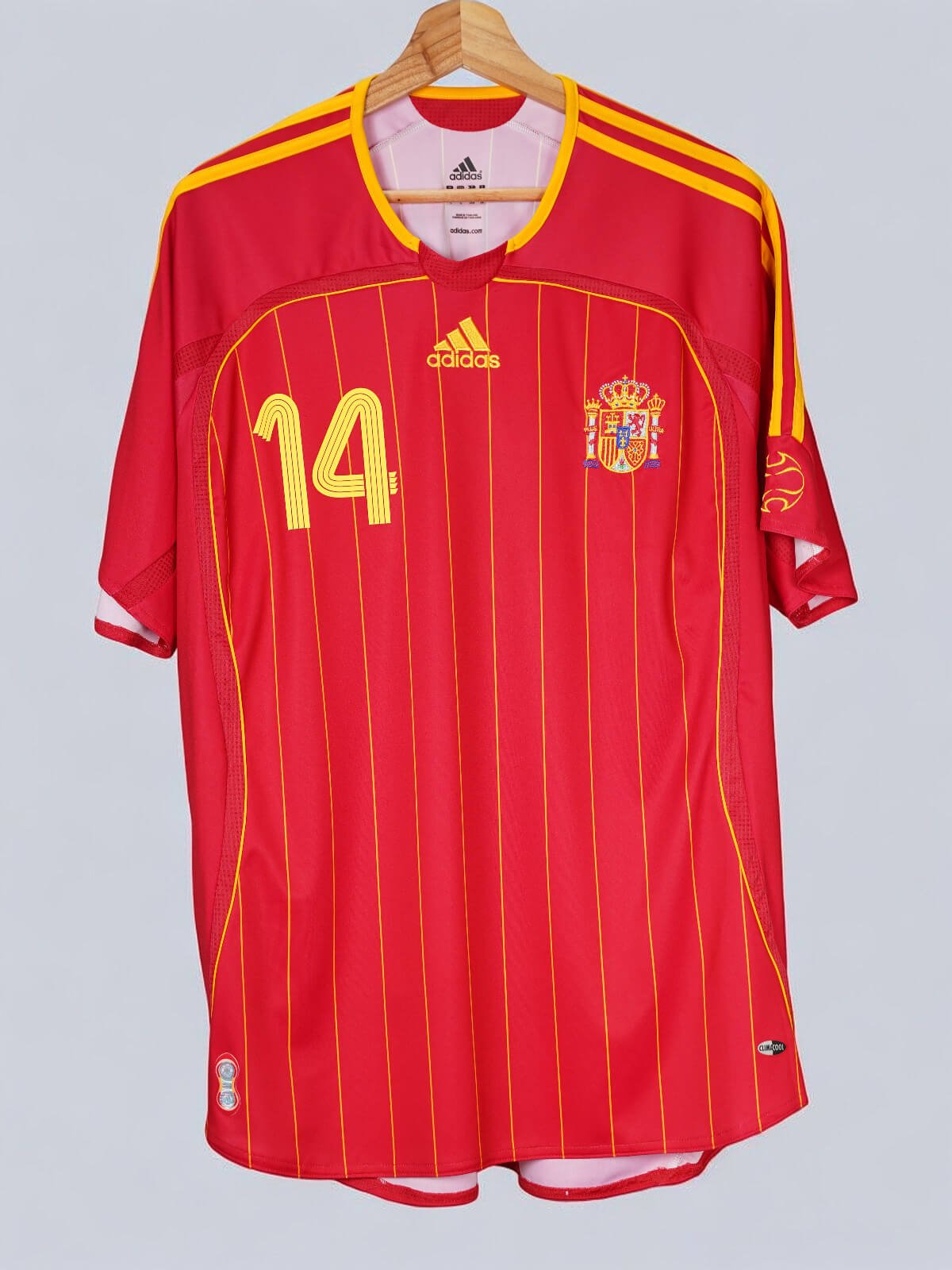 Spain Home Shirt 2006/8 Alonso 14 (L)