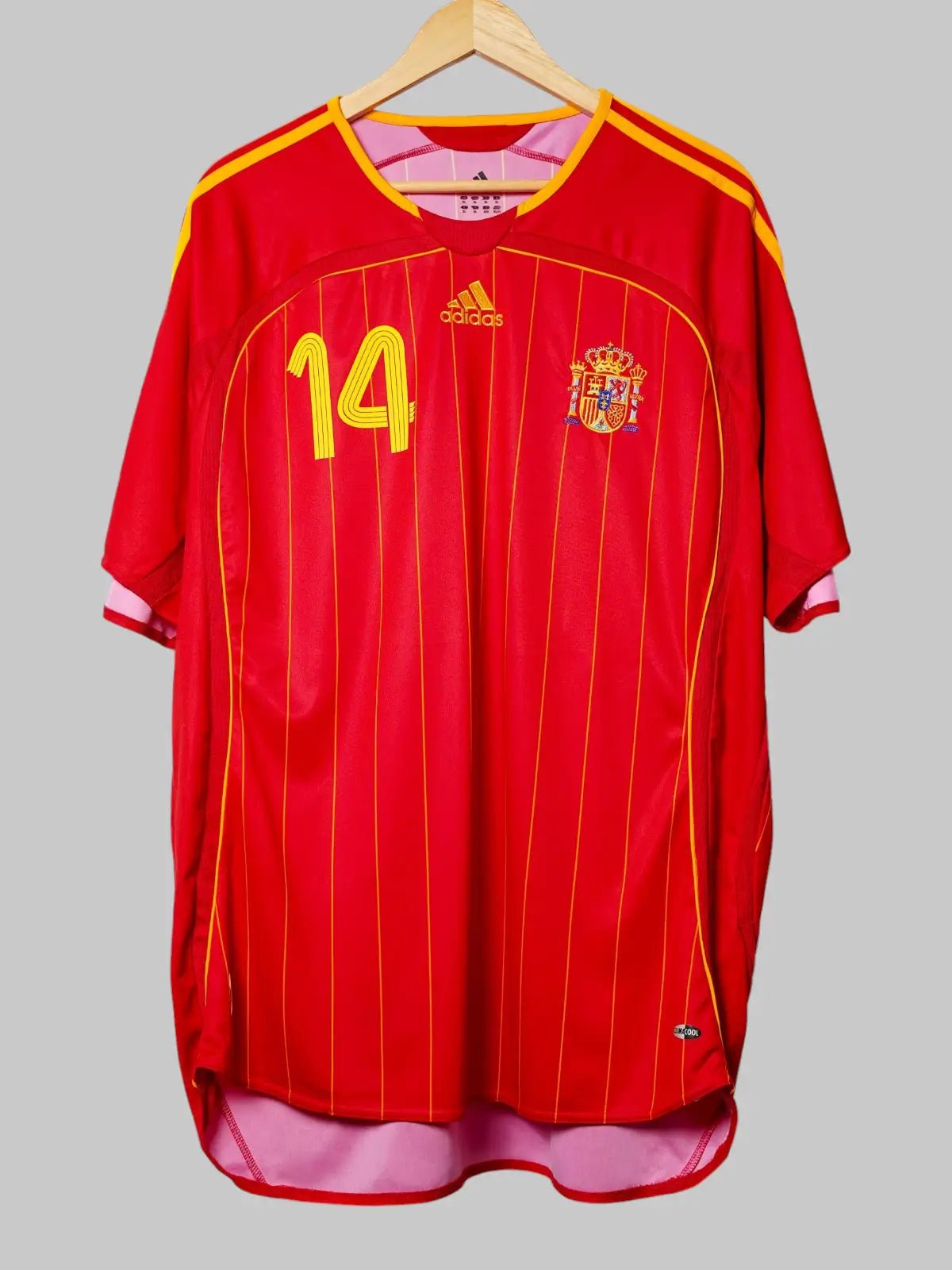 Spain Home Shirt 2006/8 Alonso 14 (XL)