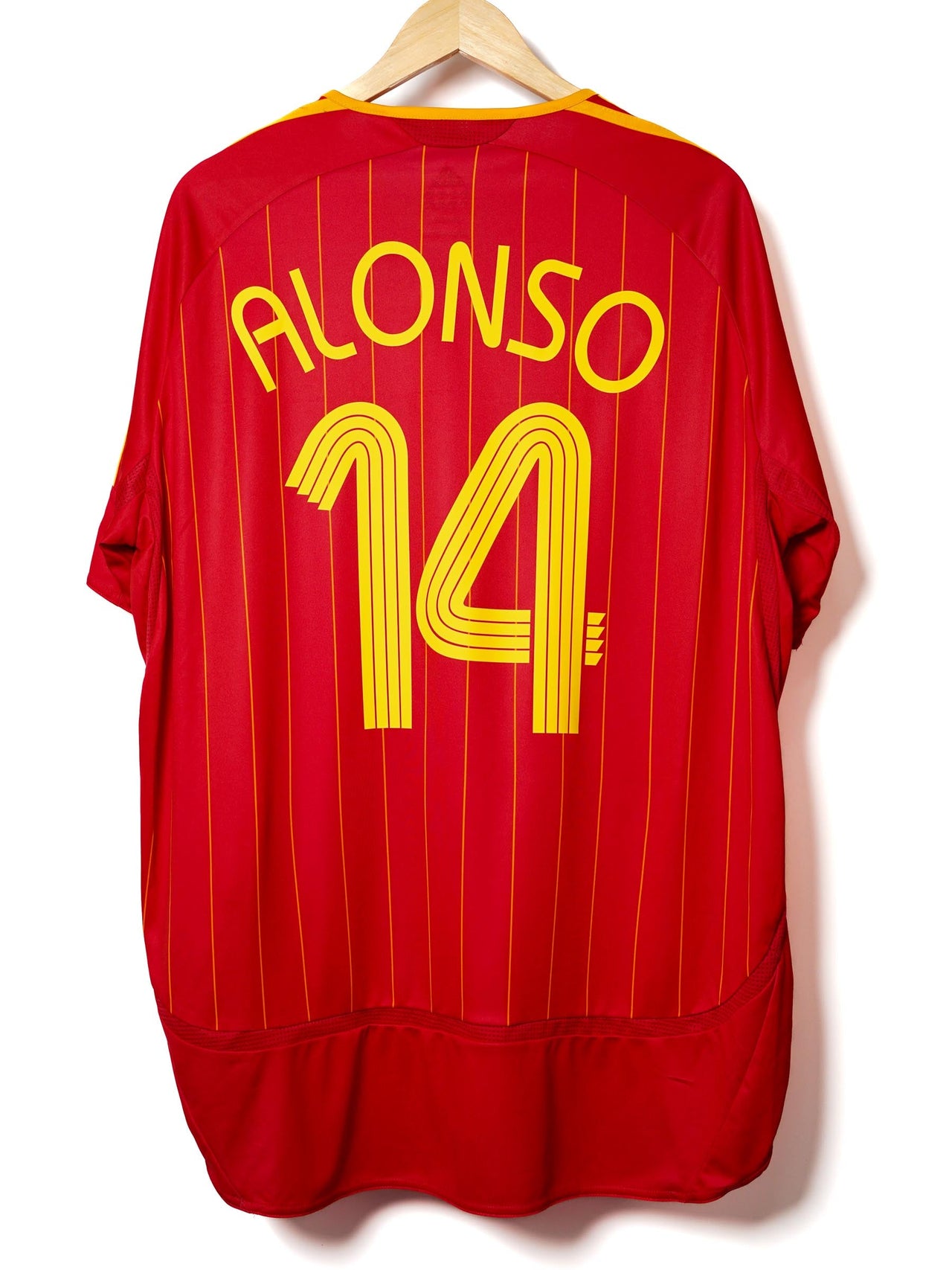 Spain Home Shirt 2006/8 Alonso 14 (XL)