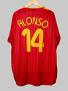 Spain Home Shirt 2006/8 Alonso #14 (XL)