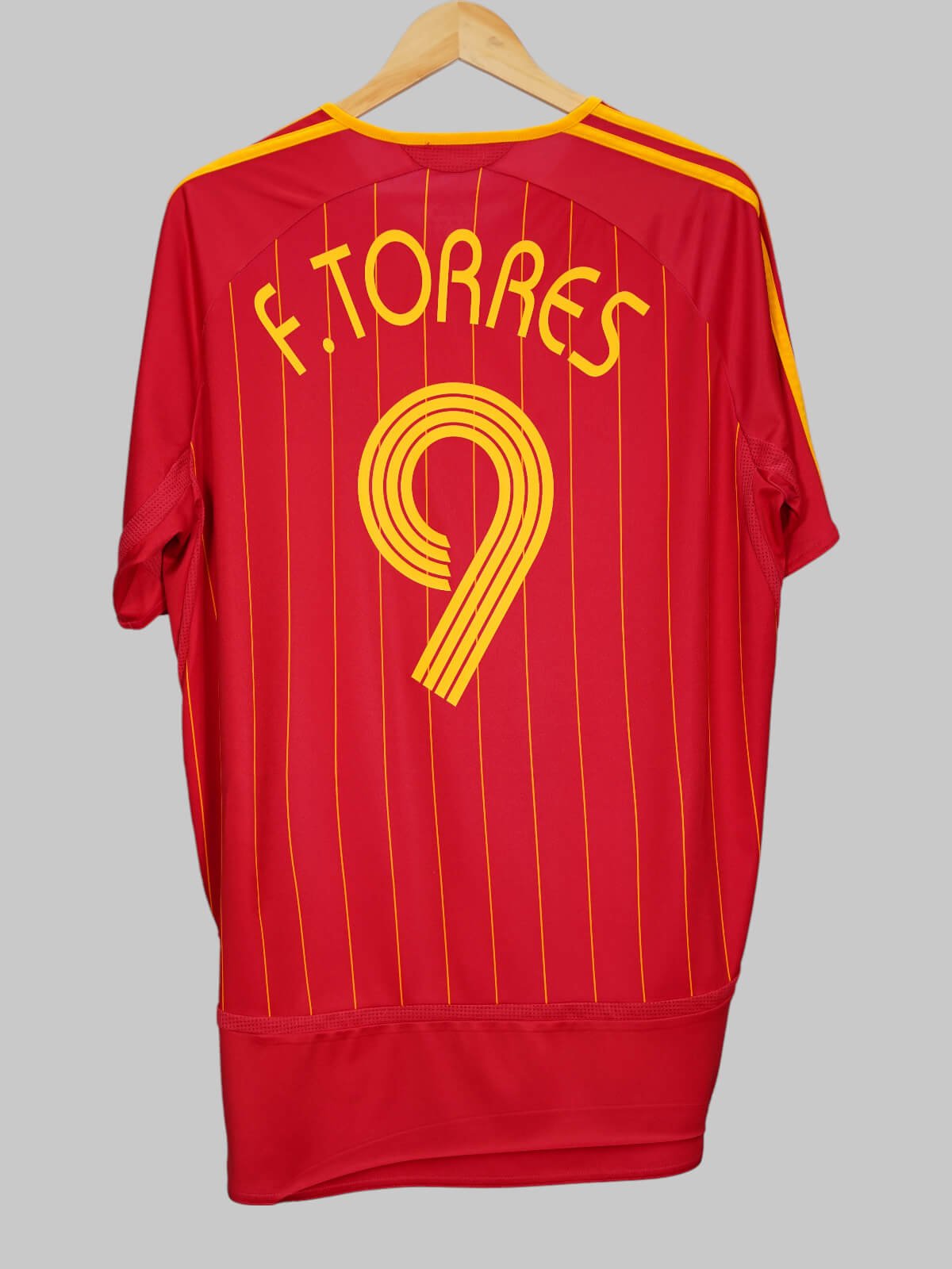Spain Home Shirt 2006/8 F.Torres 9 (L)
