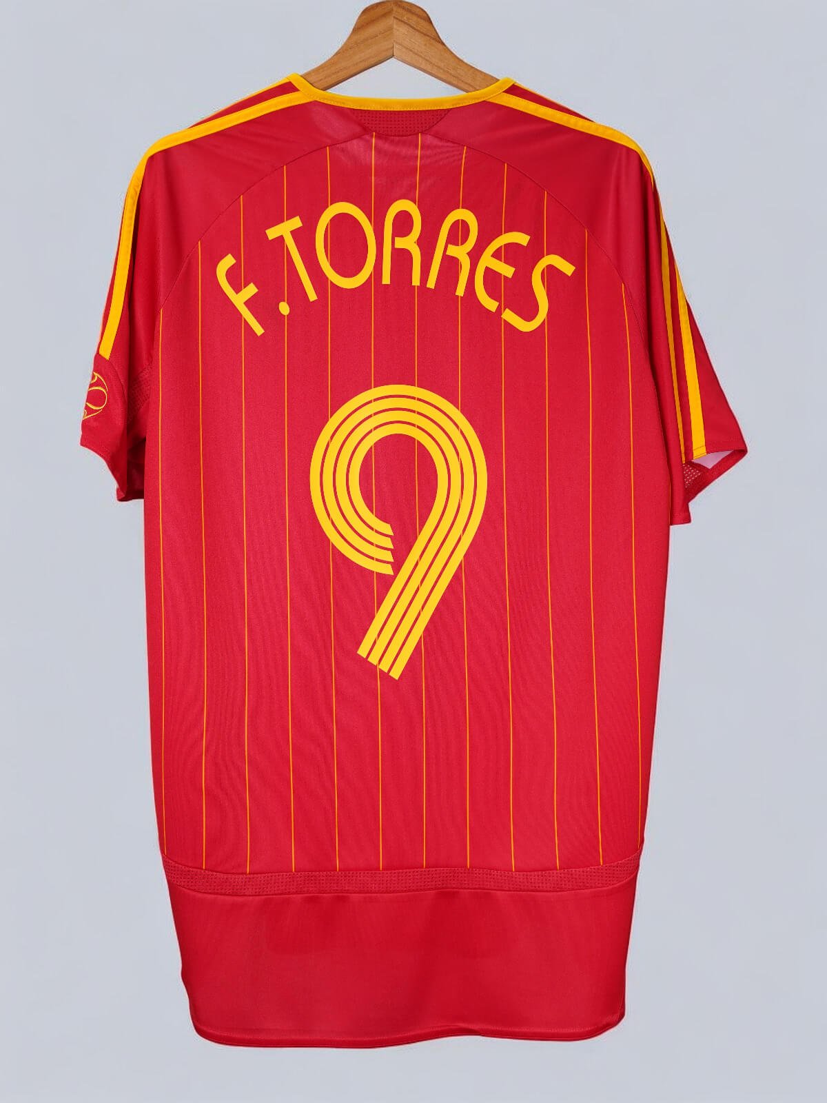 Spain Home Shirt 2006/8 F.Torres 9 (M)