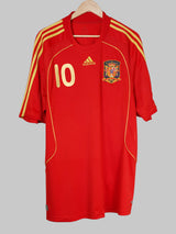 Spain Home Shirt 2008/10 Fabregas 10 (XXL)