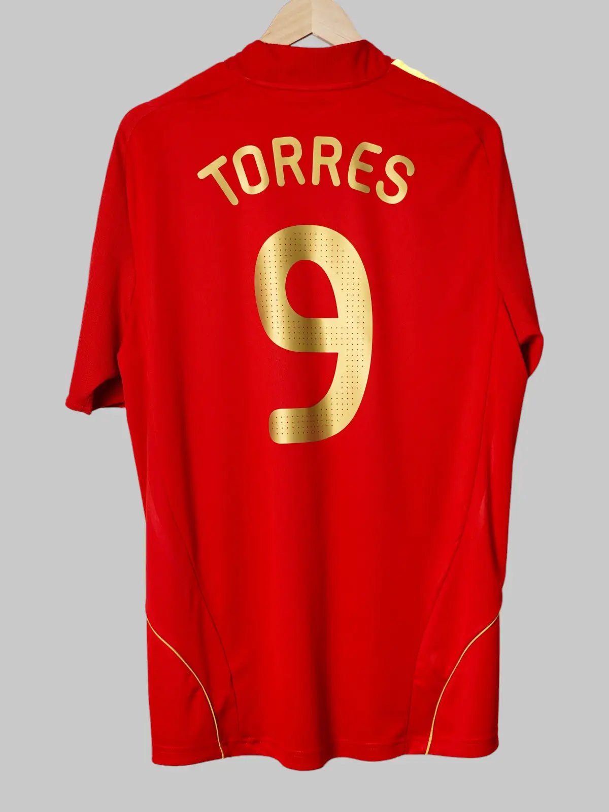 Spain Home Shirt 2008/10 Torres 9 (L)