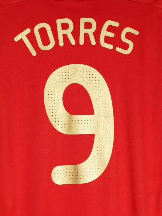 Spain Home Shirt 2008/9 Torres 9 (L)
