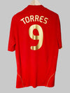 Spanien Startseite <tc>Trikot</tc> 2008/9 Torres #9 (L)