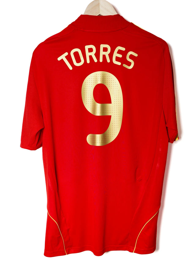 Spain Home Shirt 2008/9 Torres 9 (L)