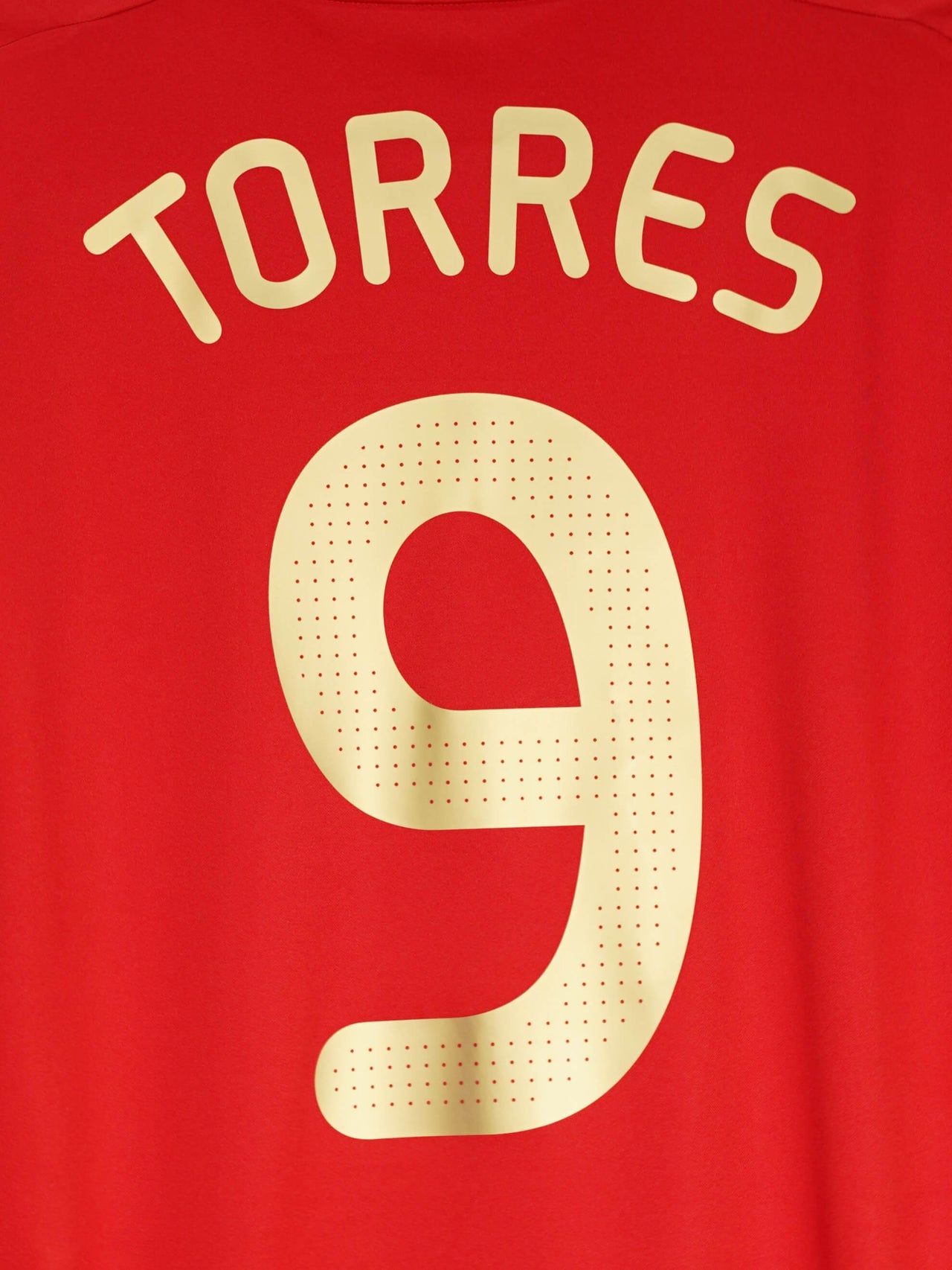 Spain Home Shirt 2008/9 Torres 9 (L)