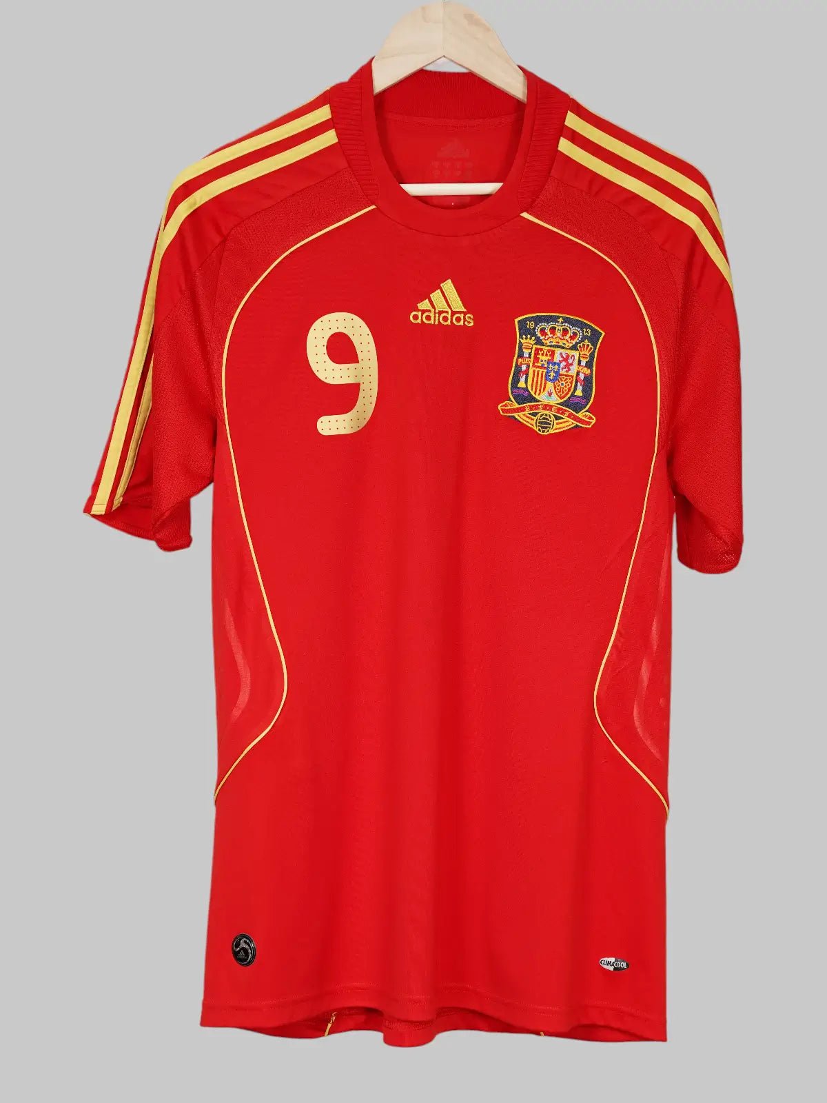 Spain Home Shirt 2008/9 Torres 9 (M)