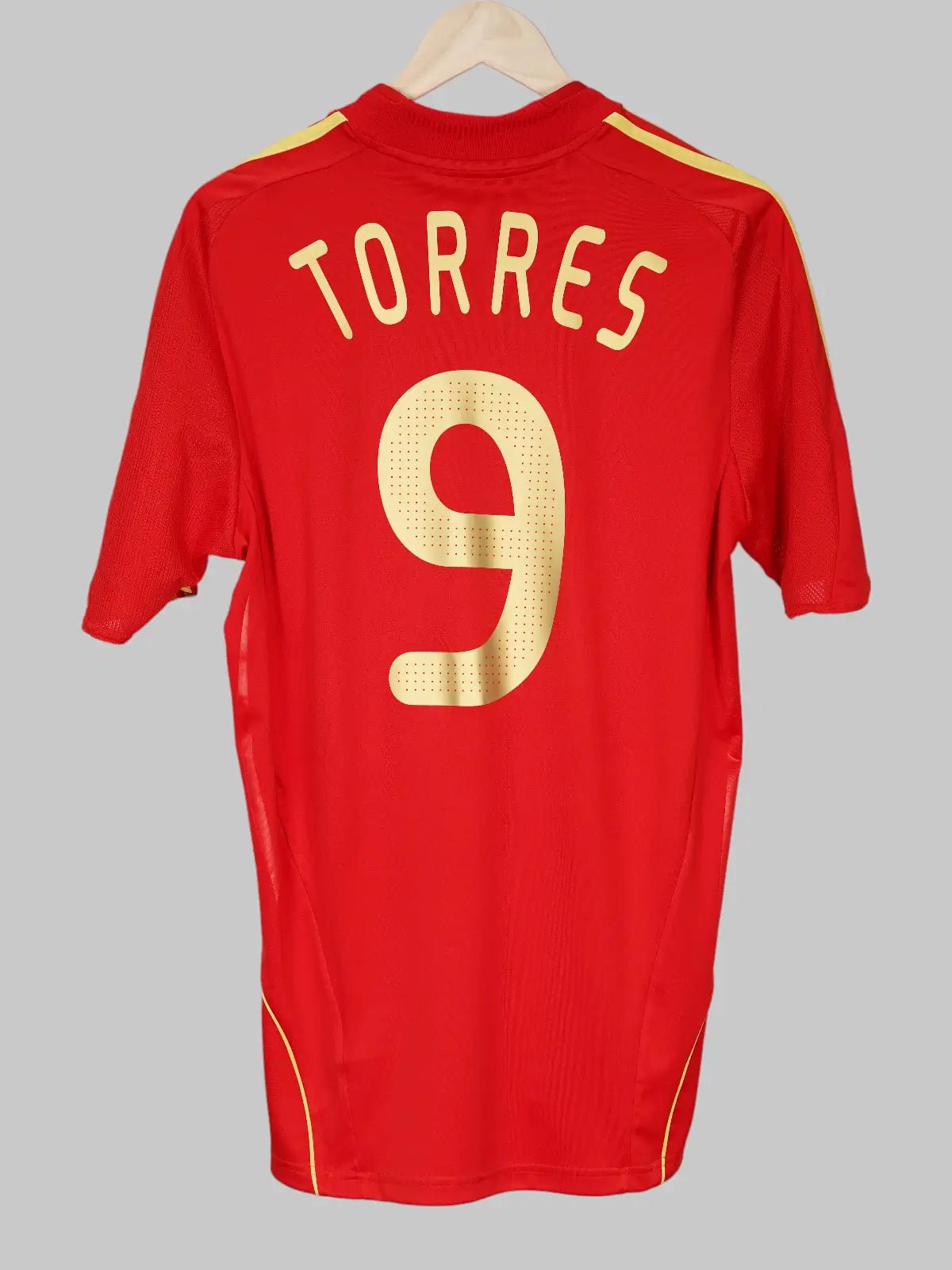 Spain Home Shirt 2008/9 Torres 9 (M)