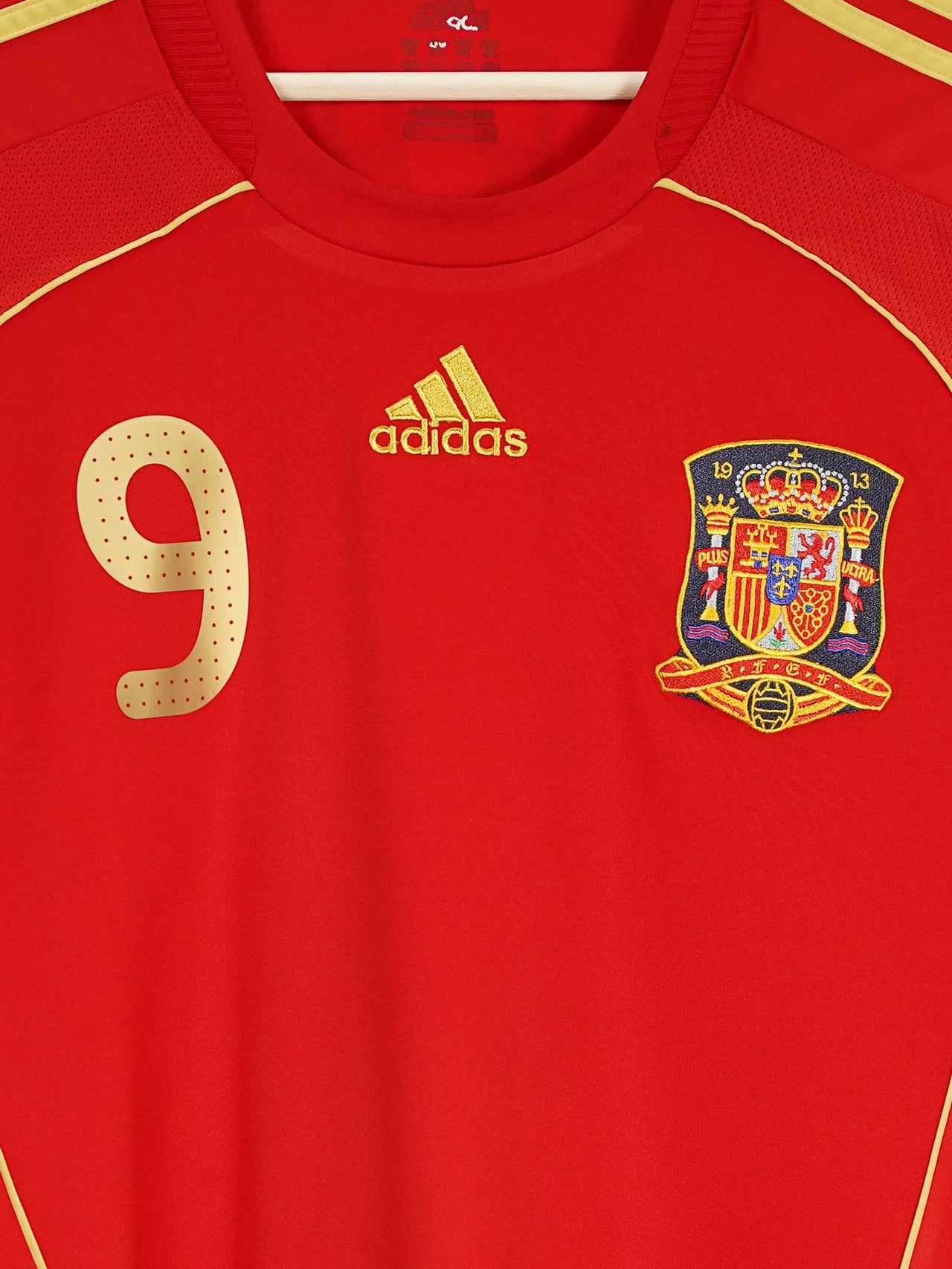 Spain Home Shirt 2008/9 Torres 9 (XXL)