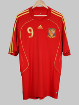 Spain Home Shirt 2008/9 Torres 9 (XXL)