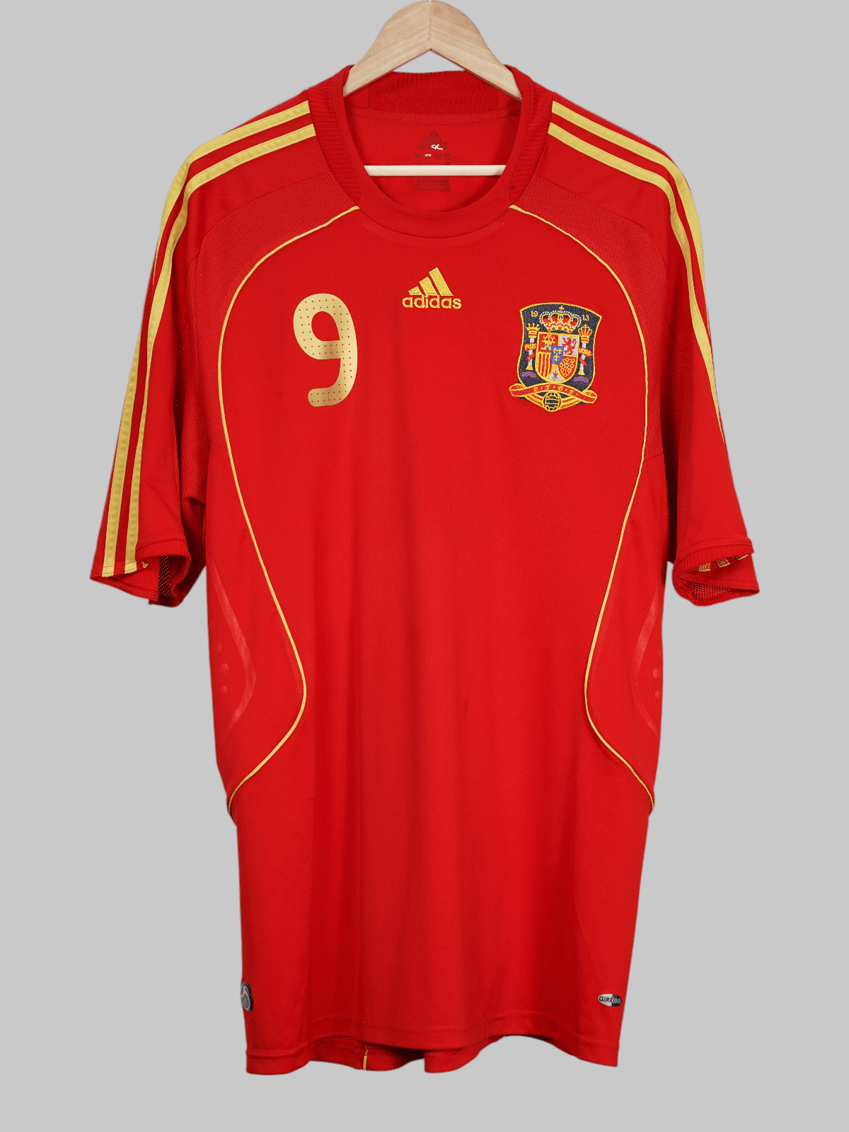 Spain Home Shirt 2008/9 Torres 9 (XXL)