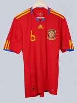 Spain Home Shirt 2010/11 A.Iniesta 6 (L)