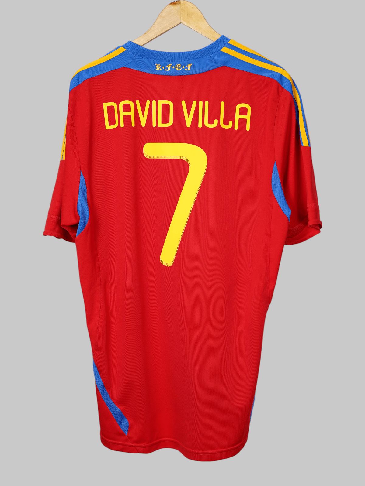Spain Home Shirt 2010/11 David Villa 7 (XL)