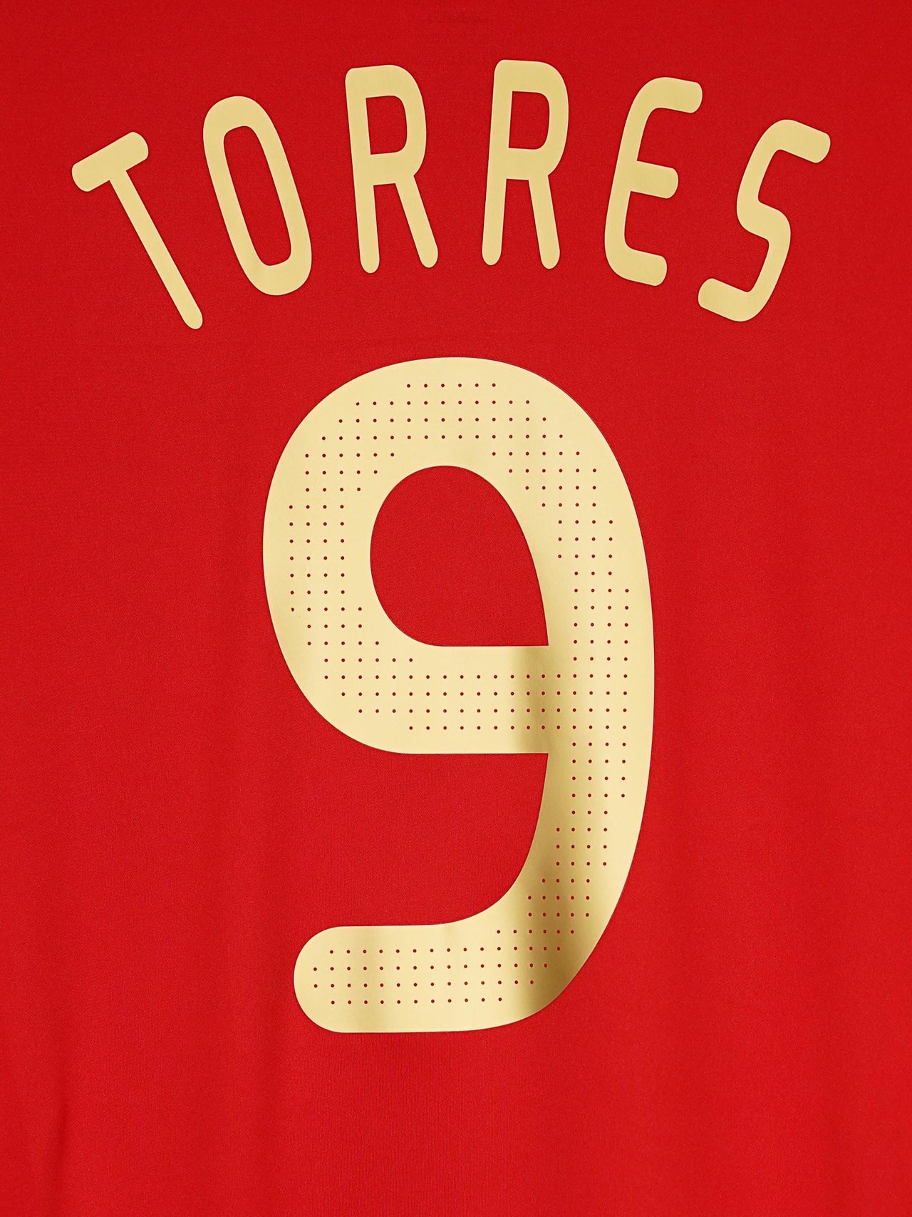 Spain Home Shirt 2010/11 Torres 9 (L)