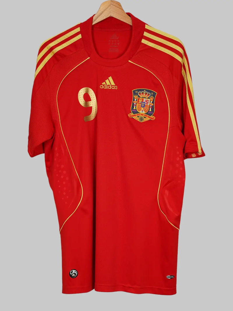 Spain Home Shirt 2010/11 Torres 9 (L)