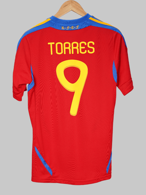 Spain Home Shirt 2011/12 Torres 9 (S)