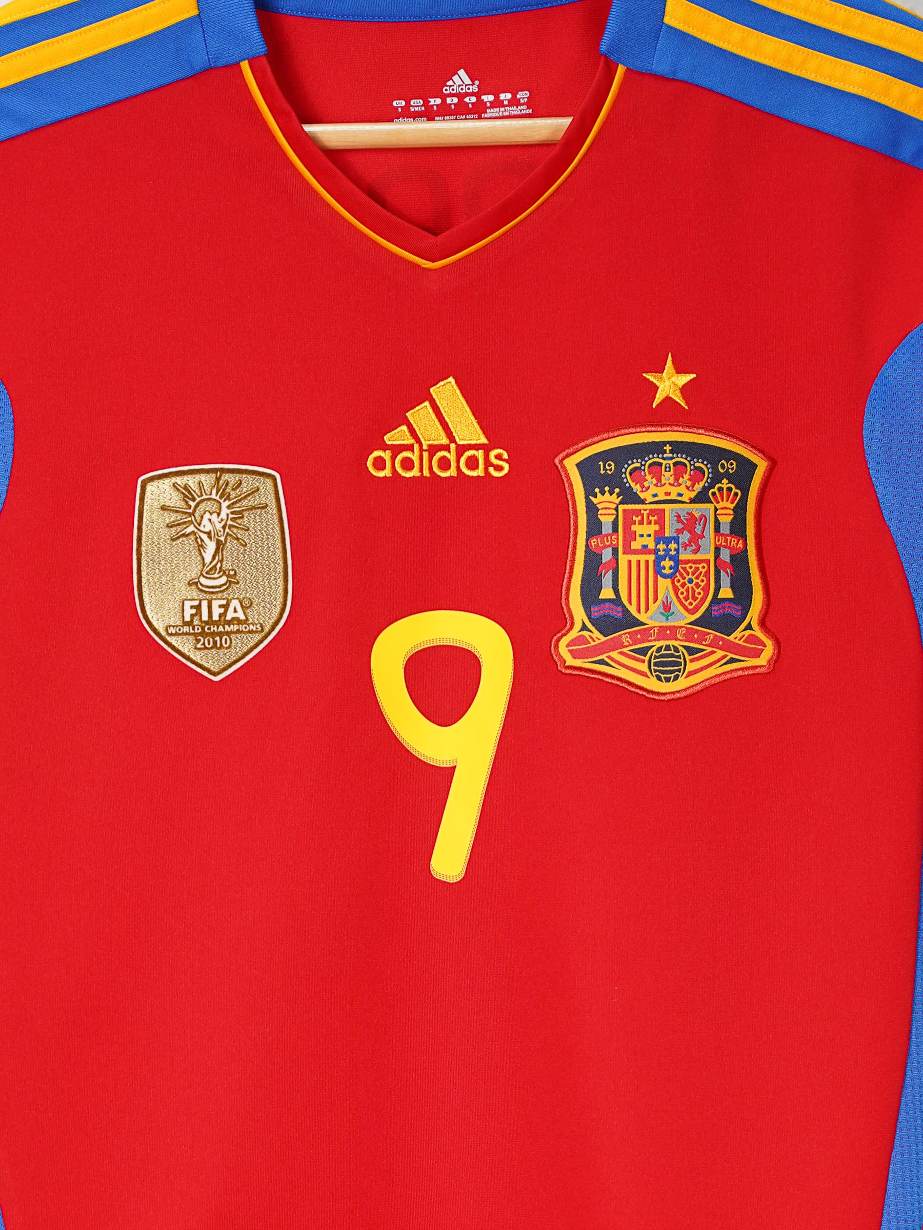 Spain Home Shirt 2011/12 Torres 9 (S)