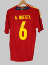 Camiseta de España para la temporada 2012/13 A.Iniesta #6 (M)