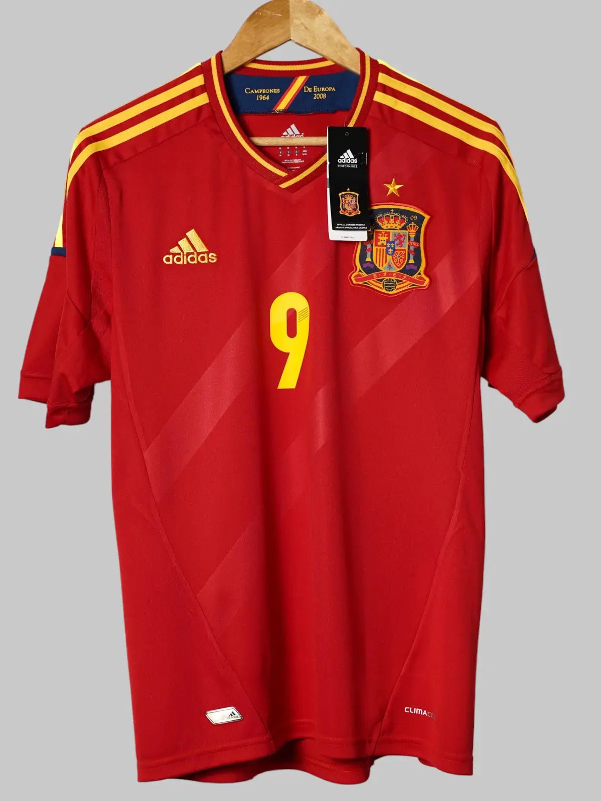 Spain Home Shirt 2012/13 BNWT Torres 9 (L)