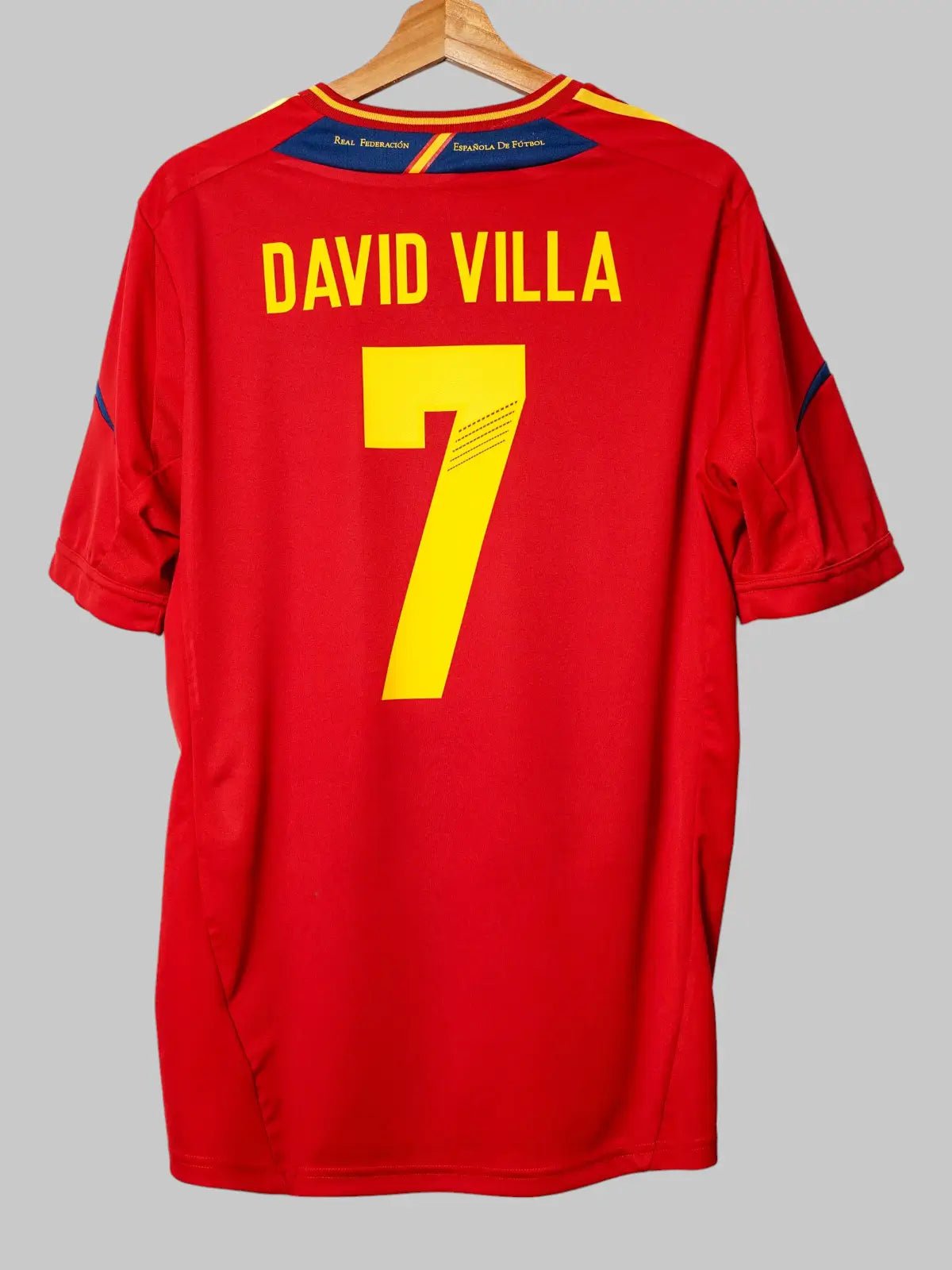 Spain Home Shirt 2012/13 David Villa 7 (L)