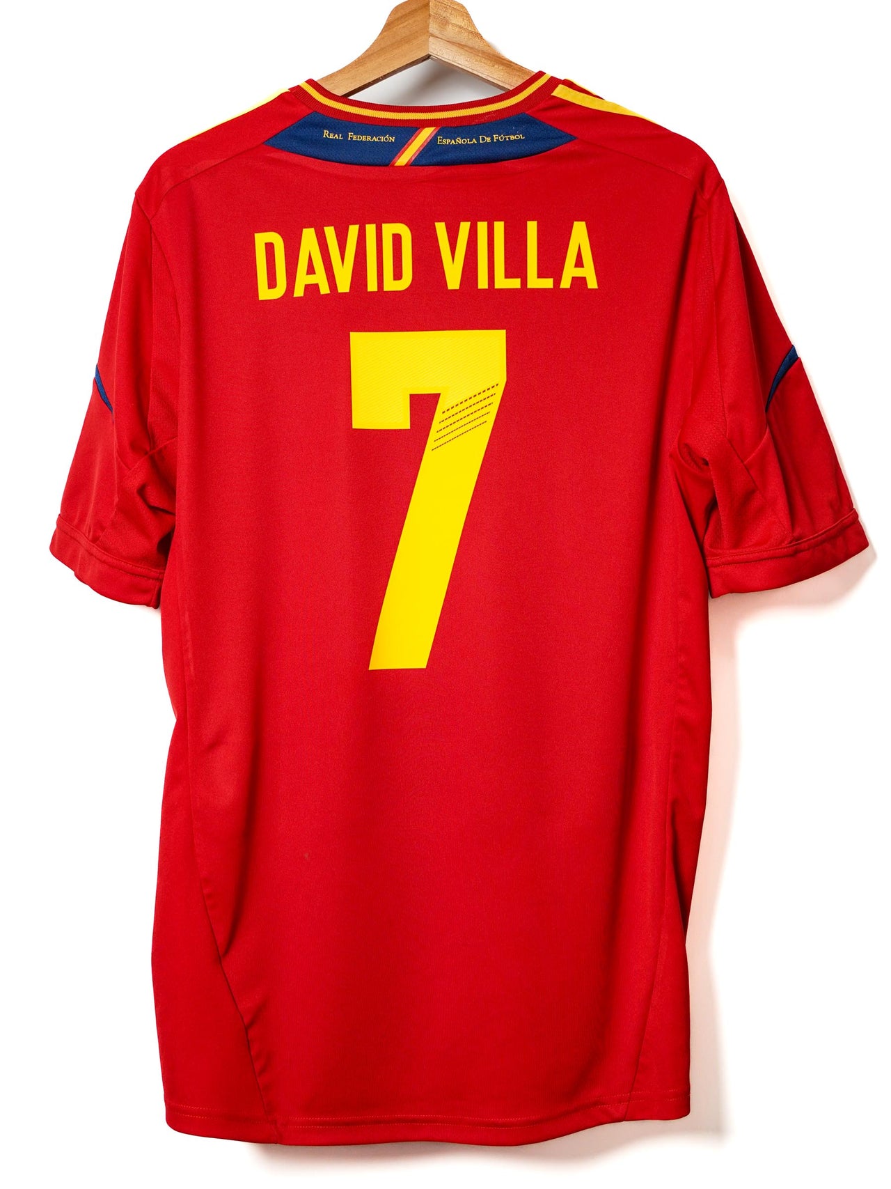 Spain Home Shirt 2012/13 David Villa 7 (L)