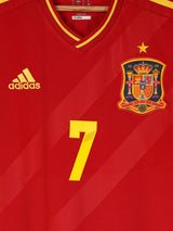Spain Home Shirt 2012/13 David Villa 7 (S)